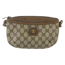 GUCCI GG Supreme Shoulder Bag PVC Beige Gold 904 02 020 Auth ep14105-2