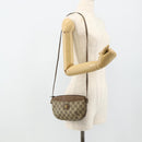 GUCCI GG Supreme Shoulder Bag PVC Beige Gold 904 02 020 Auth ep14105-21