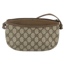 GUCCI GG Supreme Shoulder Bag PVC Beige Gold 904 02 020 Auth ep14105-3