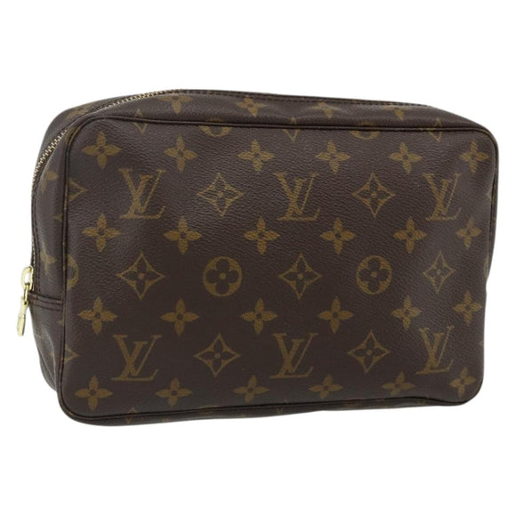 LOUIS VUITTON Monogram Trousse Toilette 23 Clutch Bag M47524 LV Auth ep14109
