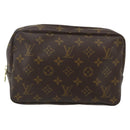 LOUIS VUITTON Monogram Trousse Toilette 23 Clutch Bag M47524 LV Auth ep14109-13