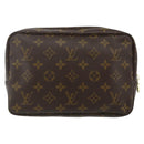 LOUIS VUITTON Monogram Trousse Toilette 23 Clutch Bag M47524 LV Auth ep14109-2