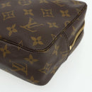 LOUIS VUITTON Monogram Trousse Toilette 23 Clutch Bag M47524 LV Auth ep14109-7