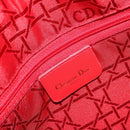 Christian Dior Canage Lady Dior Hand Bag Nylon Black Gold Auth ep14110-18