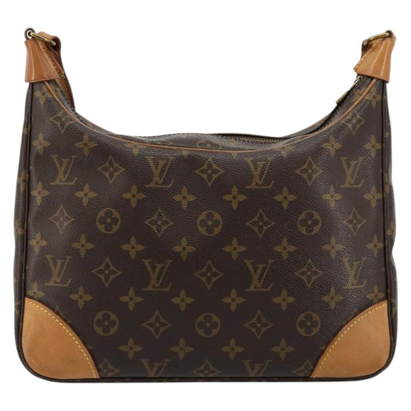 LOUIS VUITTON Monogram Boulogne 30 Shoulder Bag M51265 LV Auth ep14121