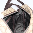 GUCCI GG Supreme Shoulder Bag PVC Beige Silver 114291 Auth ep14124-18
