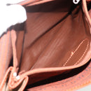 SAINT LAURENT Shoulder Bag Canvas Beige Gold Auth ep14127-20