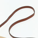 SAINT LAURENT Shoulder Bag Canvas Beige Gold Auth ep14127-8