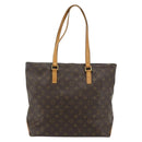 LOUIS VUITTON Monogram Cabas Mezzo Tote Bag M51151 LV Auth ep14128-2