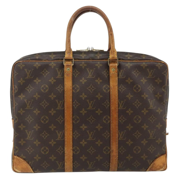 LOUIS VUITTON Monogram Porte Documents Voyage Business Bag M53361 Auth ep14129