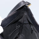 GUCCI GG Canvas Guccissima Bag Leather Outlet Black Gold 248272 Auth ep14133A-17