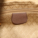 GUCCI Bamboo Backpack Suede Brown Gold 003 3444 0030 Auth ep14134-18