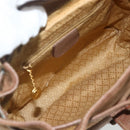 GUCCI Bamboo Backpack Suede Brown Gold 003 3444 0030 Auth ep14134-19