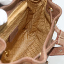 GUCCI Bamboo Backpack Suede Brown Gold 003 3444 0030 Auth ep14134-20
