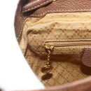 GUCCI Bamboo Backpack Suede Brown Gold 003 3444 0030 Auth ep14134-22