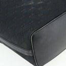 GUCCI GG Canvas Shoulder Bag Black Gold 001 4287 Auth ep14135-11