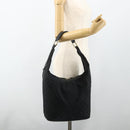 GUCCI GG Canvas Shoulder Bag Black Gold 001 4287 Auth ep14135-22