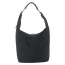 GUCCI GG Canvas Shoulder Bag Black Gold 001 4287 Auth ep14135-3