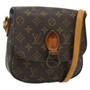 LOUIS VUITTON Monogram Saint Cloud MM Shoulder Bag M51243 LV Auth ep14137-1