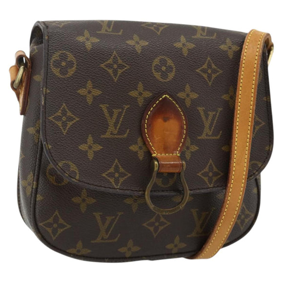 LOUIS VUITTON Monogram Saint Cloud MM Shoulder Bag M51243 LV Auth ep14137