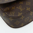 LOUIS VUITTON Monogram Saint Cloud MM Shoulder Bag M51243 LV Auth ep14137-15