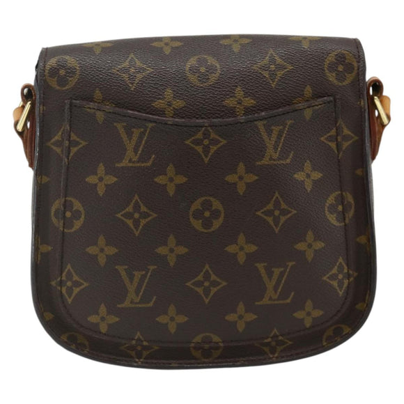 LOUIS VUITTON Monogram Saint Cloud MM Shoulder Bag M51243 LV Auth ep14137
