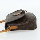 LOUIS VUITTON Monogram Saint Cloud MM Shoulder Bag M51243 LV Auth ep14137-3