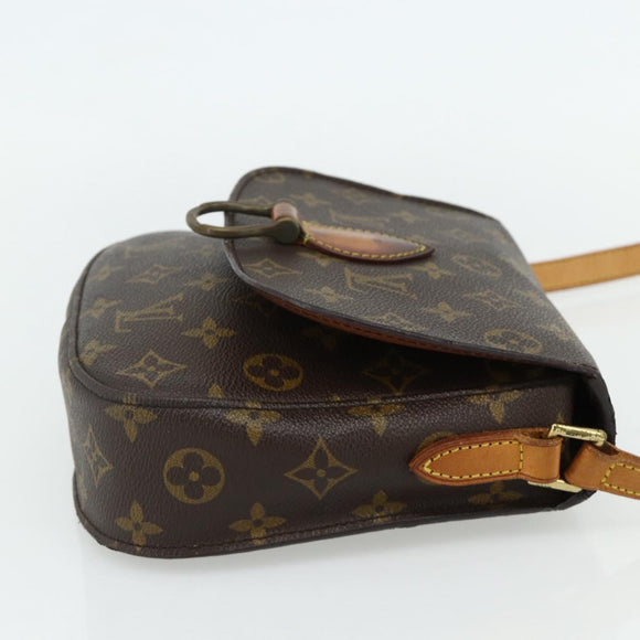 LOUIS VUITTON Monogram Saint Cloud MM Shoulder Bag M51243 LV Auth ep14137