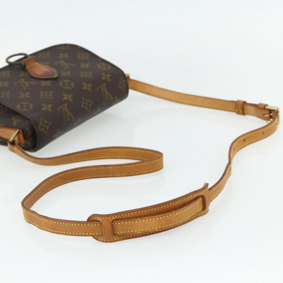 LOUIS VUITTON Monogram Saint Cloud MM Shoulder Bag M51243 LV Auth ep14137