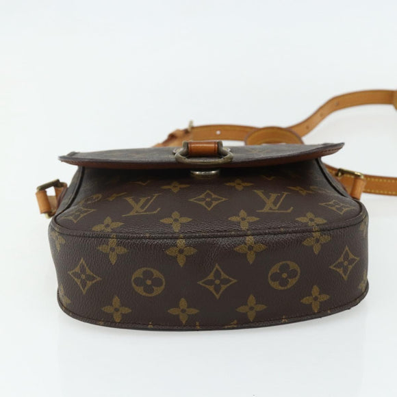 LOUIS VUITTON Monogram Saint Cloud MM Shoulder Bag M51243 LV Auth ep14137