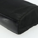 PRADA Tote Bag Nylon Black Silver Auth ep14138A-15