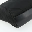 PRADA Tote Bag Nylon Black Silver Auth ep14138A-17