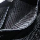 PRADA Tote Bag Nylon Black Silver Auth ep14138A-23