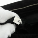 PRADA Tote Bag Nylon Black Silver Auth ep14138A-12