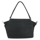 PRADA Tote Bag Nylon Black Silver Auth ep14138A-2