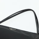 PRADA Tote Bag Nylon Black Silver Auth ep14138A-14