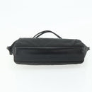 PRADA Tote Bag Nylon Black Silver Auth ep14138A-5