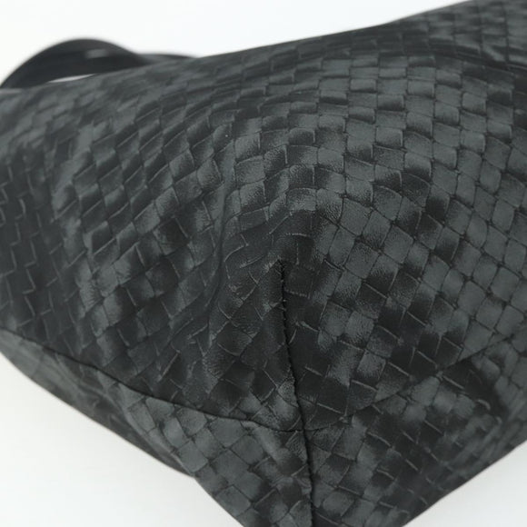 BOTTEGA VENETA INTRECCIATO Print Tote Bag Nylon Gray Auth ep14142A