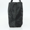 BOTTEGA VENETA INTRECCIATO Print Tote Bag Nylon Gray Auth ep14142A-4