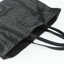 BOTTEGA VENETA INTRECCIATO Print Tote Bag Nylon Gray Auth ep14142A-6