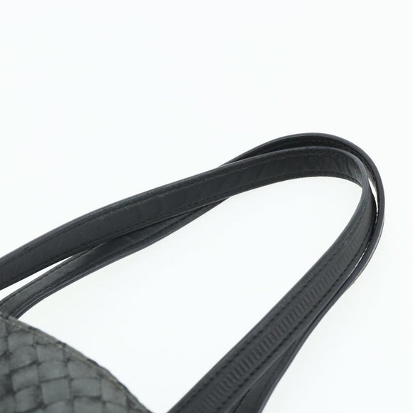 BOTTEGA VENETA INTRECCIATO Print Tote Bag Nylon Gray Auth ep14142A