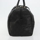 GUCCI GG Supreme Boston Bag PVC Black Silver Auth ep14143-4