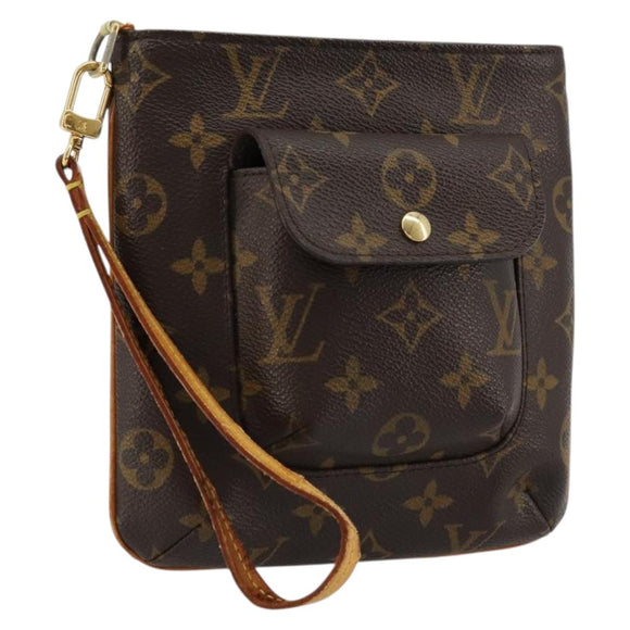 LOUIS VUITTON Monogram Partition Pouch M51901 LV Auth ep14144