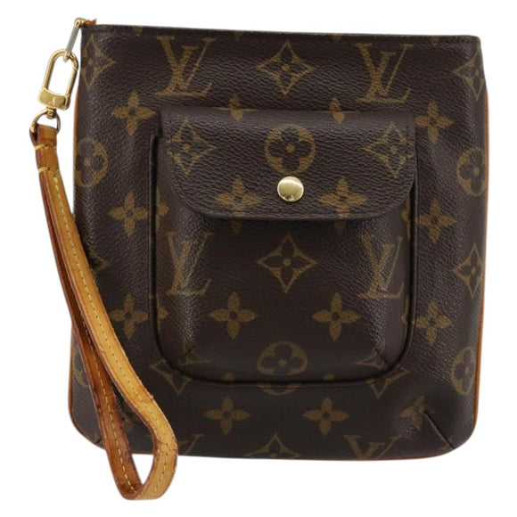 LOUIS VUITTON Monogram Partition Pouch M51901 LV Auth ep14144