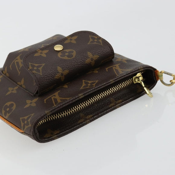 LOUIS VUITTON Monogram Partition Pouch M51901 LV Auth ep14144