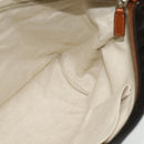 GUCCI GG Canvas Shoulder Bag Nylon Brown Silver 314529 Auth ep14151-18