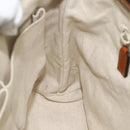 GUCCI GG Canvas Shoulder Bag Nylon Brown Silver 314529 Auth ep14151-19