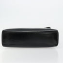 Christian Dior Tote Bag Patent leather Black Silver Auth ep14158-5