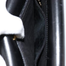 GUCCI Shoulder Bag Leather Black Gold Auth ep14164-22
