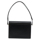 GUCCI Shoulder Bag Leather Black Gold Auth ep14164-2